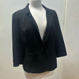 Woman’s Black Blazer